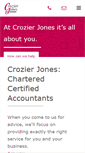 Mobile Screenshot of crozierjones.co.uk
